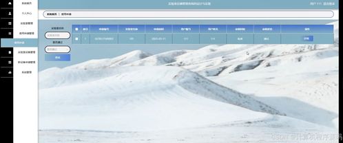 基于springboot vue實驗室儀器管理系統的設計與實現 程序 源碼 論文 計算機畢業設計